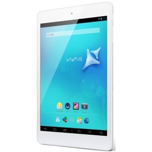 Allview Viva i8, 7.9 inch IPS, MultiTouch, Intel Atom Processor Z2580 (1MB Cache, 2.00 GHz), 1GB RAM, 16GB flash, Wi-Fi, Bluetooth, Android 4.2 white
