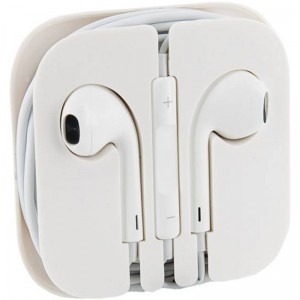 4World In-Ear, 08930 White pentru iPhone, iPad si iPod