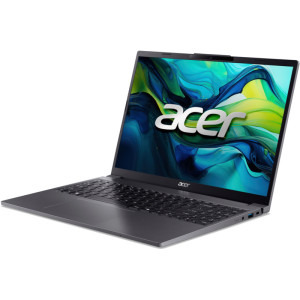 Acer 15.3'' Aspire Go 15 AG15-51P, WUXGA IPS, Procesor Intel® Core™ i7-1355U (12M Cache, up to 5.00 GHz), 16GB DDR5, 512GB SSD, Intel Integrated Graphics, No OS, Steel Gray