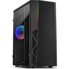 Carcasa Inter-Tech B-02 RGB Black