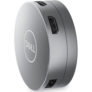 DELL DA305, 6-in-1 USB-C Multiport, putere incarcare 90W, 2x USB 3.2, 1x Gigabit LAN, 1x Display port, 1x HDMI