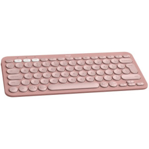 Logitech Pebble Keys 2 K380s, Wireless/Bluetooth, Tonal Rose