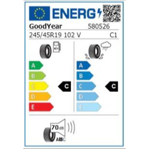 Goodyear UG Performance 3 XL245/45R19 102V