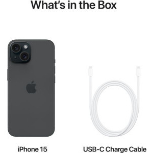 Apple iPhone 15, 256GB, 5G, Black