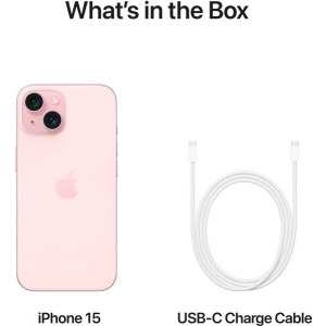 Apple iPhone 15, 256GB, 5G, Pink