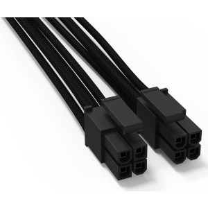 Cablu componente be quiet! CC-4420 Sleeved Power Cable, CPU 4+4 pin