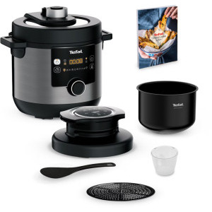 Tefal Oala sub presiune electrica Turbo Cuisine & Fry CY778830, 1200W, 5L, Negru/Argintiu