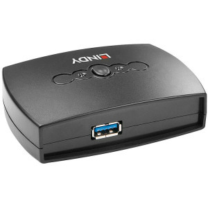 LINDY Switch 2x USB 3.0 tip B Female - 1x USB 3.0 tip A Female