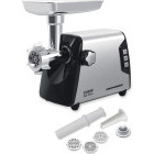 Masina de tocat Heinner HMG-Y2000SS, 2000W, 3kg/min, Argintiu/Negru