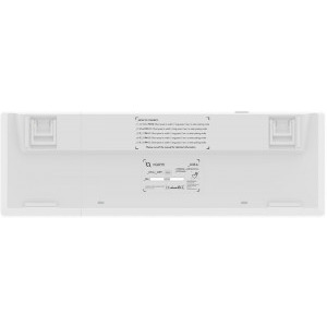 AQIRYS Mira White Wireless/Bluetooth Mecanica