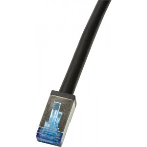 Logilink Cat6a Patch Cable S/FTP PVC+PE 15m black