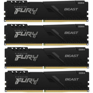 Kingston FURY Beast 16GB DDR4 3200MHz CL16 Quad Channel Kit