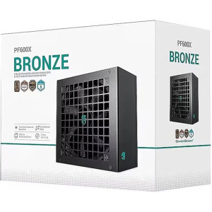 Deepcool PF600X, 80+ Bronze, 600W, Black