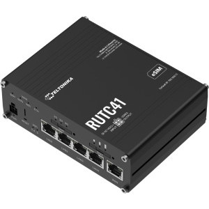 Teltonika Gigabit RUTC41 Dual-Band WiFi 6 4G LTE Black