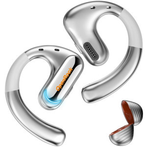 OneOdio Open-Ear, OpenRock Pro TWS Silver