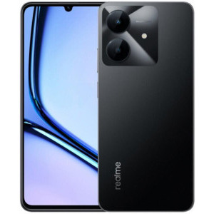 Smartphone Realme Note 60x, 64GB, 3GB, Dual SIM, 4G, Tri-Camera, Marble Black