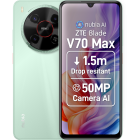 Smartphone ZTE nubia V70 Max, 128GB, 6GB RAM, Dual SIM, 4G, Tri-Camera, Lake Green