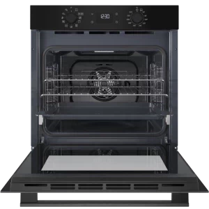Beko BBIM7300BC, Electric, 71 L, Autocuratare catalitica, AeroPerfect, 3D Cooking, AirFry, Clasa A+, Negru