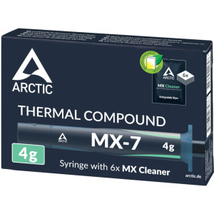 ARCTIC AC MX-7, 4 grame + MX Cleaner 6 buc.