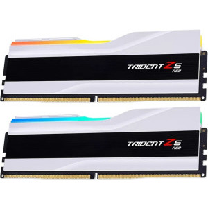 Memorie G.Skill Trident Z5 RGB White 64GB DDR5 6000MHz CL30 Dual Channel Kit