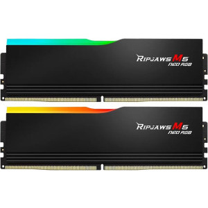 Memorie G.Skill Ripjaws M5 Neo RGB 64GB DDR5 6000MHz CL28 Dual Channel Kit Black