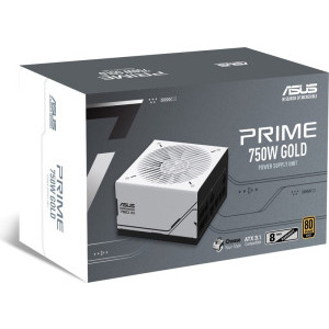 ASUS AP-750G, 80+ Gold, 750W, Black/White