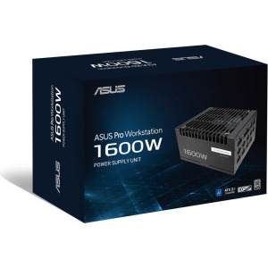 ASUS PRO-WS-1600P ATX 3.1, 80+ Platinum, 1600W, Black