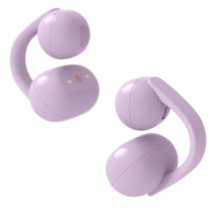 Casti Sony In-Ear, LinkBuds Clip WF-LC900B, True Wireless, Bluetooth, IPX4, AI Voice Assist, Violet
