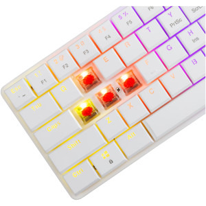 White Shark NAGAMAKI Red Switch White Mecanica