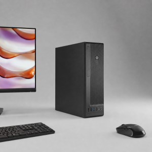 Office Mini Pro Black Design Ultra Compact, AMD Ryzen 3 4300GE 3.5GHz, 32GB DDR4, 1TB SSD