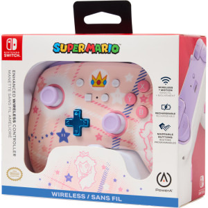 POWERA NSGP0255-01 pentru Nintendo Switch/OLED/Lite Princess Peach Plaid