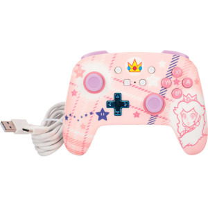 POWERA NSGP0255-01 pentru Nintendo Switch/OLED/Lite Princess Peach Plaid