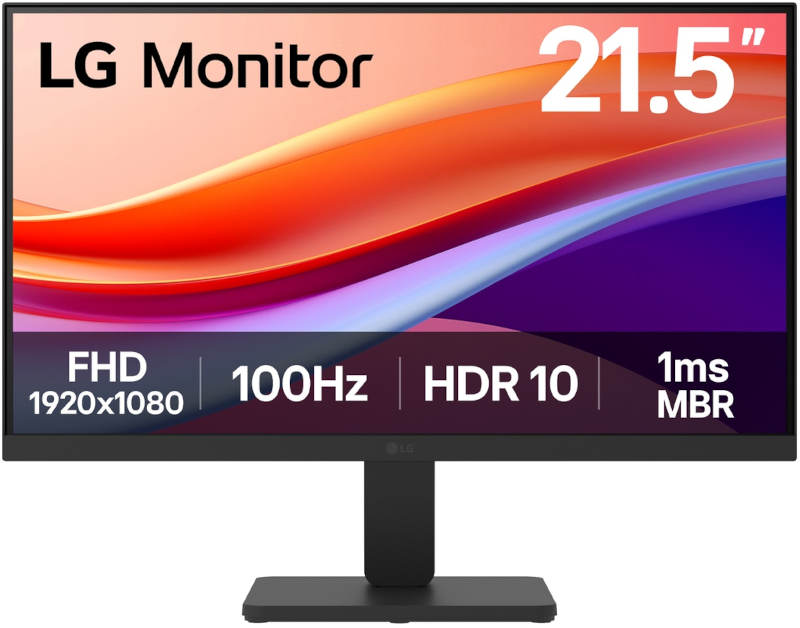 Monitor LED LG 22U401A-B 21.5 inch FHD VA 1 ms 100 Hz HDR