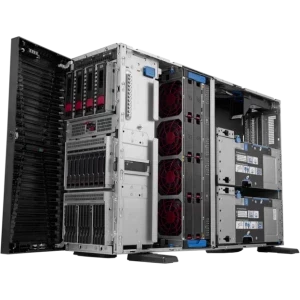 HP ProLiant ML350 Gen12 Tower 4U, Procesor Intel® Xeon® 6505P 2.2GHz Granite Rapids, 32GB RDIMM RAM, 2x 4TB SATA 6G 7.2K HDD, MR408i-o, 4x Hot Plug LFF