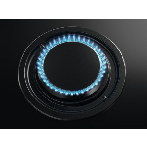 AEG HKB64453NB, 4 arzatoare, Aprindere electrica, Gratar fonta, Timer electronic, 60 cm, Negru