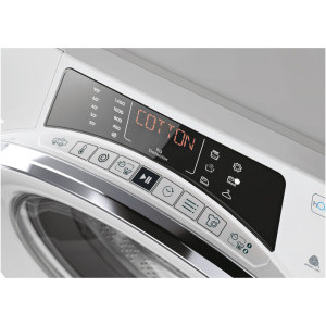Candy ROW4856DWMCT/1-S, 8 kg spalare, 5 kg uscare, 1400 RPM, Clasa A, Inverter, Quick & Clean, Steam, Alb
