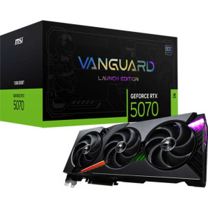 MSI GeForce RTX 5070 VANGUARD SOC LAUNCH EDITION 12GB GDDR7 192-bit DLSS 4.0