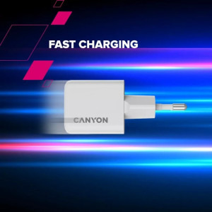 Canyon GaN, 2x USB-C, Power Delivery 35W