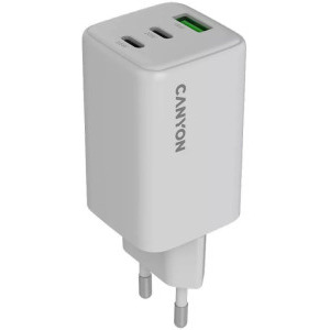 Incarcator retea Canyon GaN, 1x USB, 2x USB-C, Power Delivery 65W
