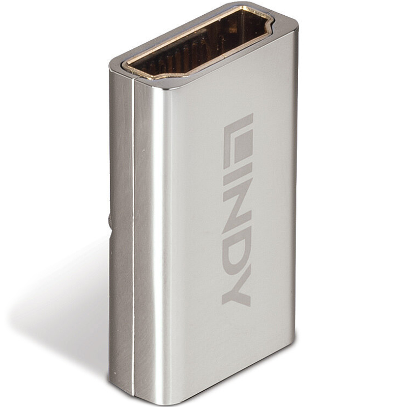 Adaptor LINDY 1x HDMI 2.1 Female - 1x HDMI 2.1 Female, gri