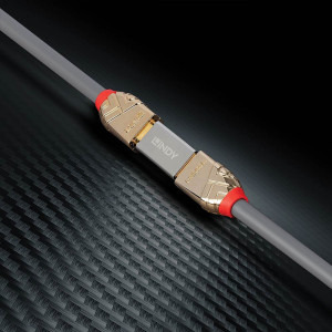 LINDY 1x HDMI 2.1 Female - 1x HDMI 2.1 Female, gri