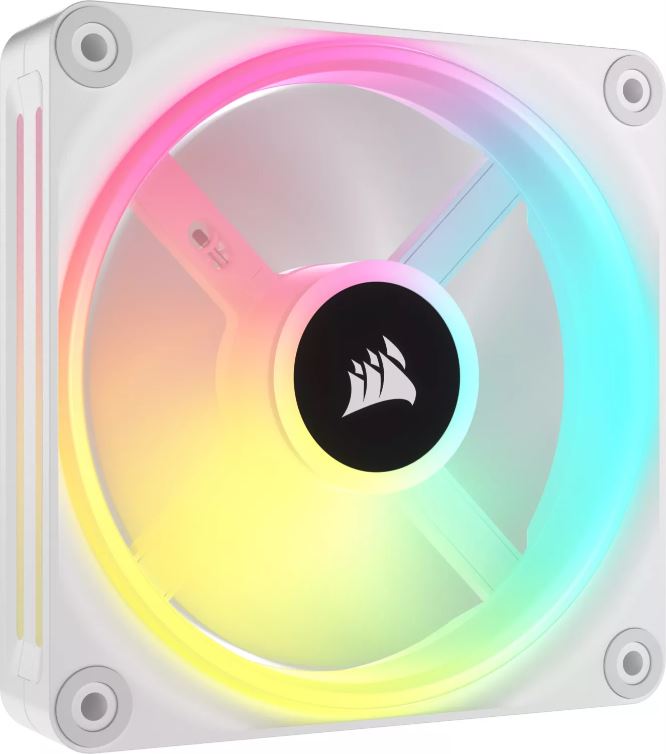 Ventilator Corsair iCUE Link QX120 RGB 120mm Expansion Kit White
