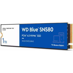 内蔵型SSD WD Blue SN580 1TB NVMe SSD M.2 2280 SSD WD Blue SN580 1TB PCI Express 4.0 x4 M.2 2280 - PC Garage