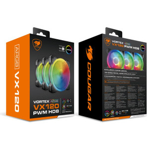 Cougar Vortex CK120 ARGB 120mm Three Fan Pack
