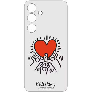 Samsung Capac protectie spate FlipSuit White pentru Galaxy S24 Plus