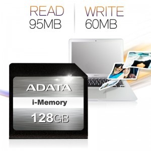 ADATA Card SDXC I-Memory, 128GB, negru