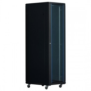 Xcab Xcab-47U60100S 47U, Stand alone, 600 x 1000, Glass door, Negru