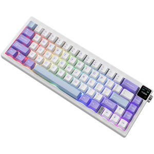 Ajazz AK650 RGB White Dream Weaver Switch Mecanica