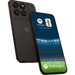 Motorola Moto g77, 256GB, 8GB RAM, Dual SIM, 5G, Tri-Camera, Black Olive