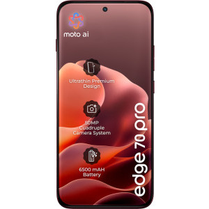 Motorola Edge 70 Pro, 256GB, 8GB RAM, Dual SIM, 5G, 4-Camere, Pantone Zinfandel